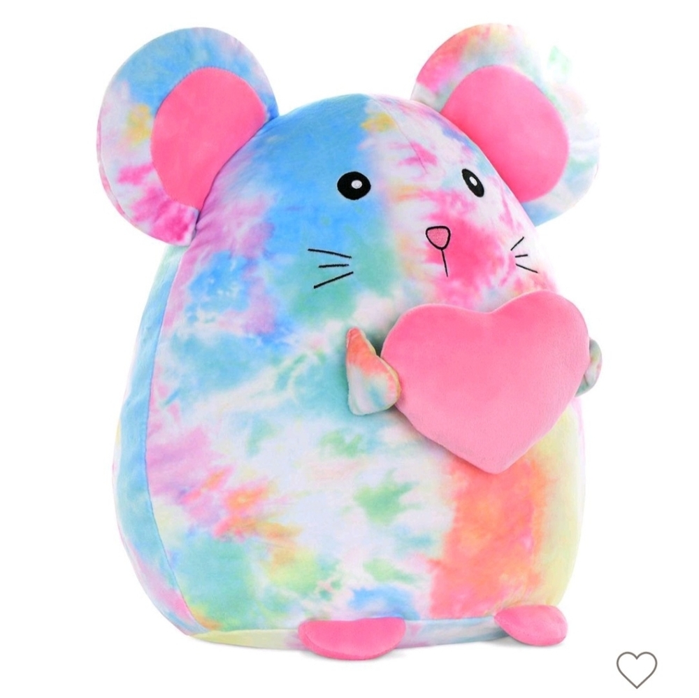 2 scoops Tie Dye Mouse plush